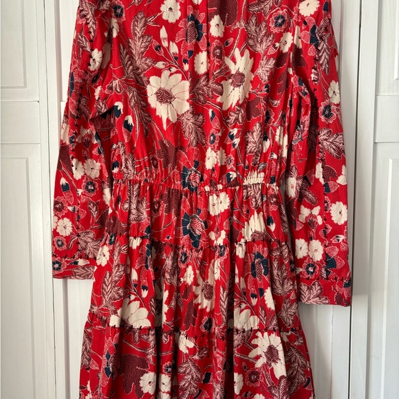 ULLA JOHNSON LIV DRESS FLORAL SIZE 4 - Picture 4 of 4